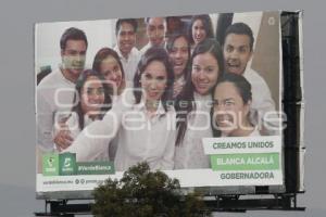 ELECCIONES . PUBLICIDAD CANDIDATOS