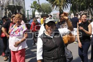 MANIFESTACIÓN . UNIÓN DE BURÓCRATAS