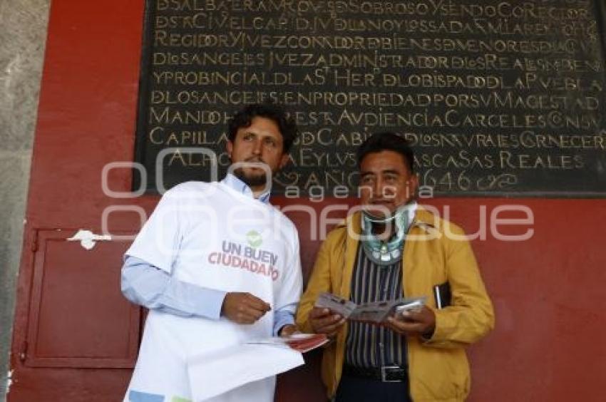 UN BUEN CIUDADANO . CHOLULA