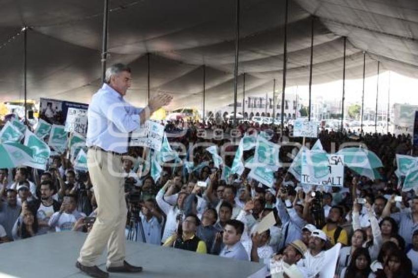 ELECCIONES . ANTONIO GALI . HUEJOTZINGO