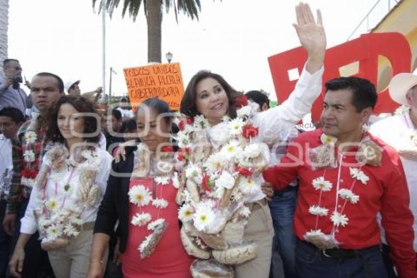 ELECCIONES . BLANCA ALCALÁ . CHIGNAUTLA