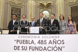 CEREMONIA FUNDACIÓN DE PUEBLA