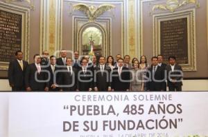 CEREMONIA FUNDACIÓN DE PUEBLA