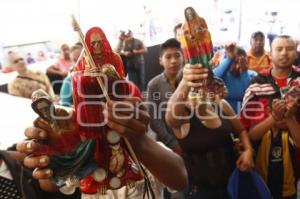 SANTA MUERTE . ANIVERSARIO ALTAR