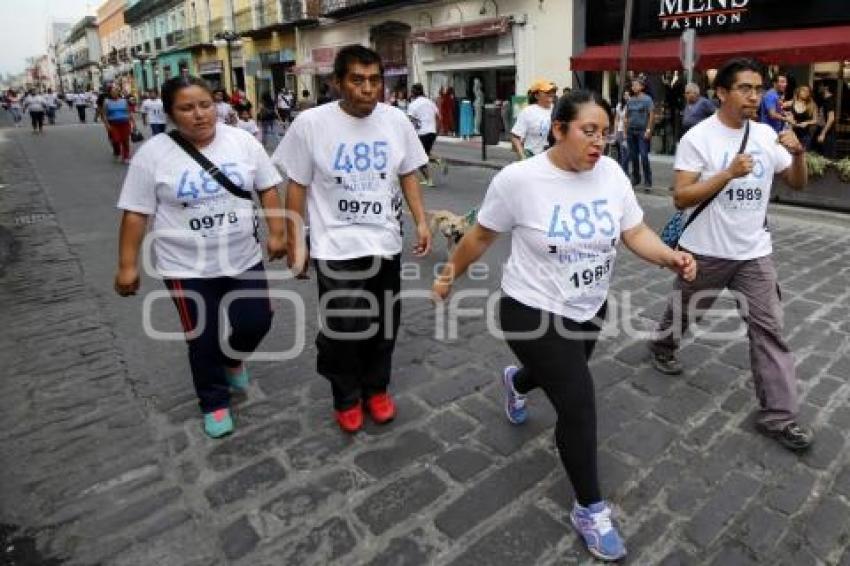 CARRERA DEL 485 ANIVERSARIO DE PUEBLA