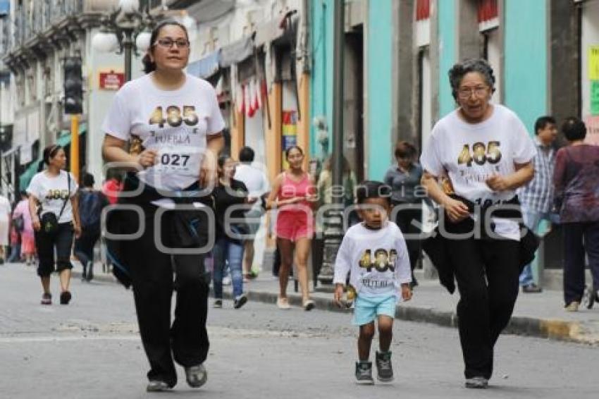 CARRERA DEL 485 ANIVERSARIO DE PUEBLA