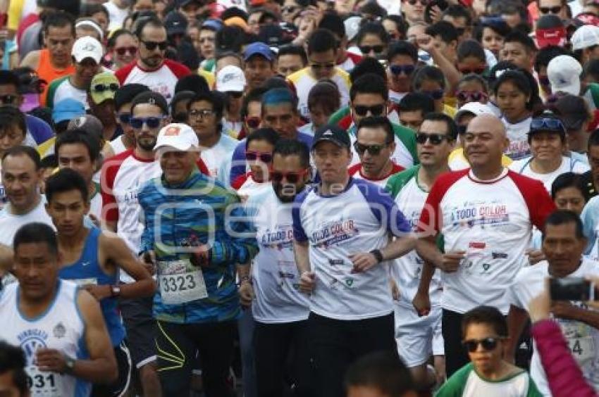 CARRERA A TODO COLOR