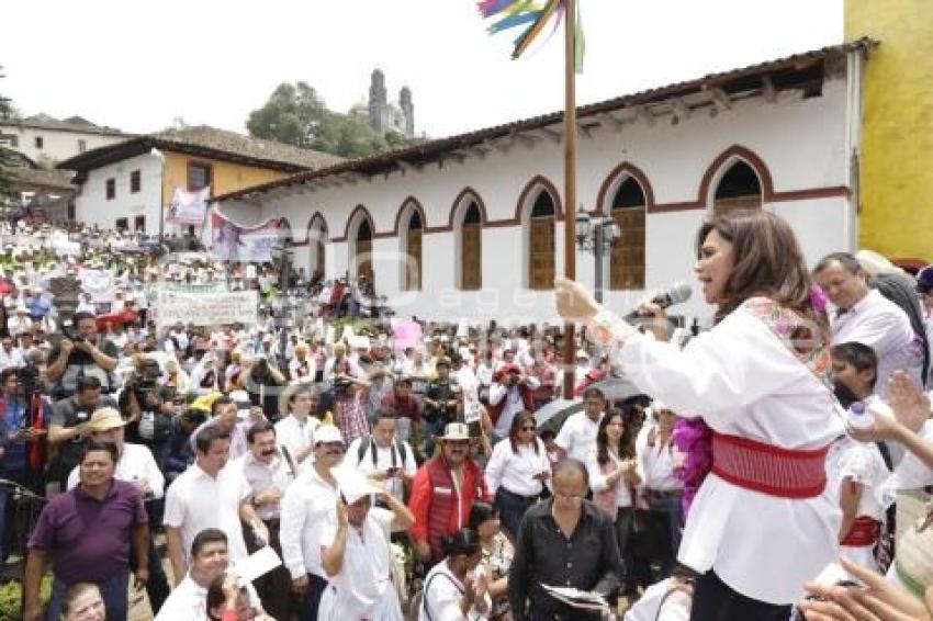 ELECCIONES . BLANCA ALCALÁ . XOCHITLÁN