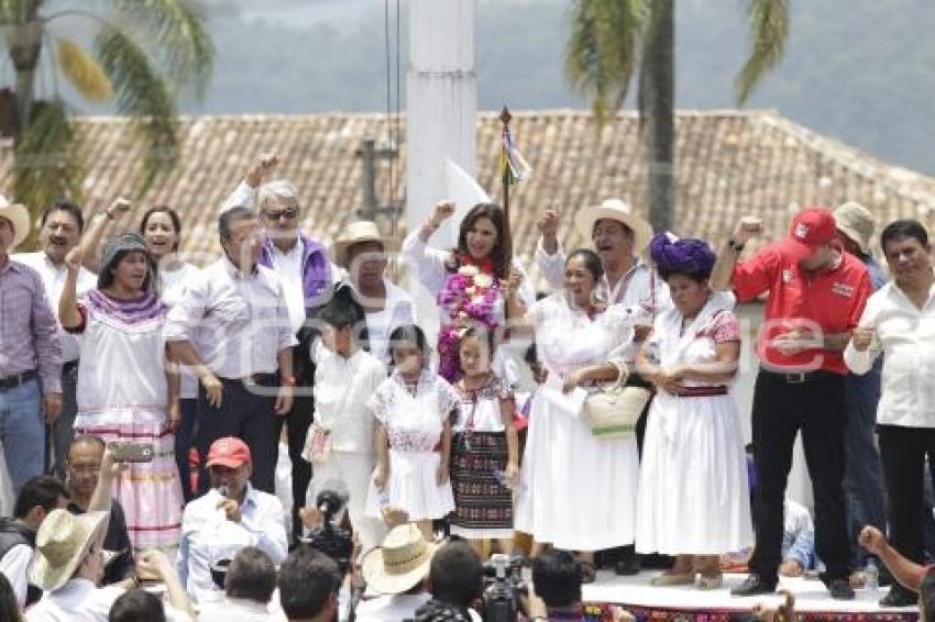 ELECCIONES . BLANCA ALCALÁ . XOCHITLÁN