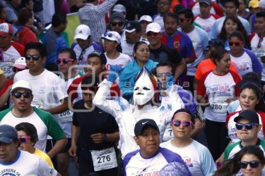 CARRERA A TODO COLOR