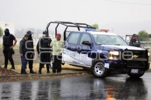 SAN MARTIN TEXMELUCAN. OPERATIVO ROBO DE COMBUSTIBLE