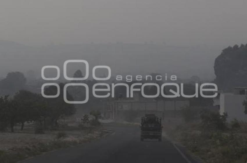 CAÍDA DE CENIZA