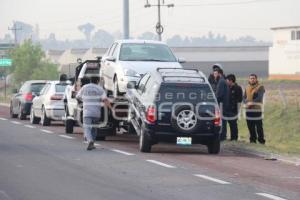 ATROPELLADO AUTOPISTA MÉXICO-PUEBLA