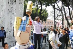 ELECCIONES . ROXANA LUNA . ZÓCALO