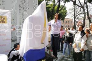 ELECCIONES . ROXANA LUNA . ZÓCALO