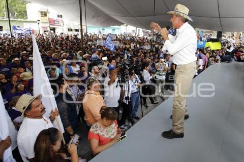 ELECCIONES . ANTONIO GALI . TEPEXI DE RODRÍGUEZ