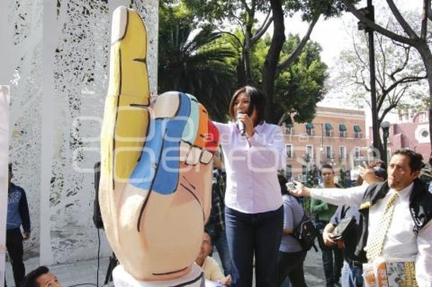 ELECCIONES . ROXANA LUNA . ZÓCALO
