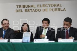 TRIBUNAL ELECTORAL . PRESENTACIÓN LIBRO