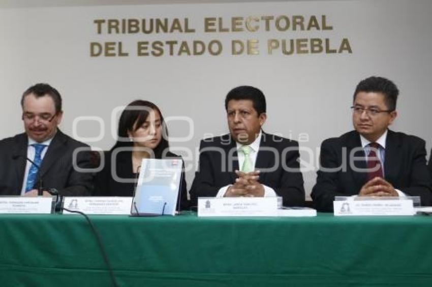 TRIBUNAL ELECTORAL . PRESENTACIÓN LIBRO