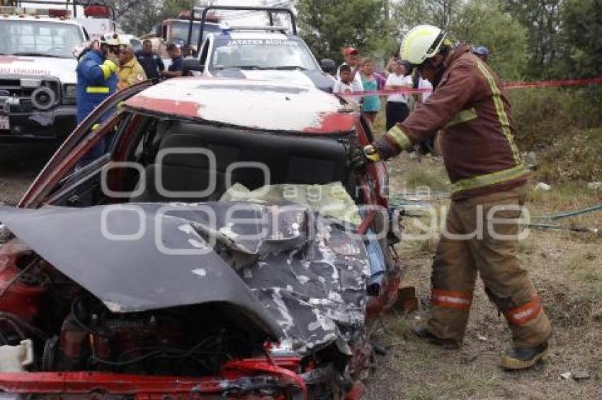 ACCIDENTE CARRETERA FEDERAL A TLAXCALA