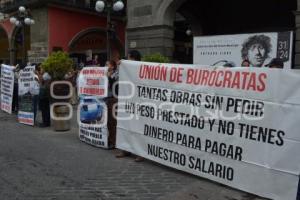 MANIFESTACIÓN UNIÓN DE BURÓCRATAS