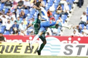 FÚTBOL . PUEBLA FC VS JAGUARES