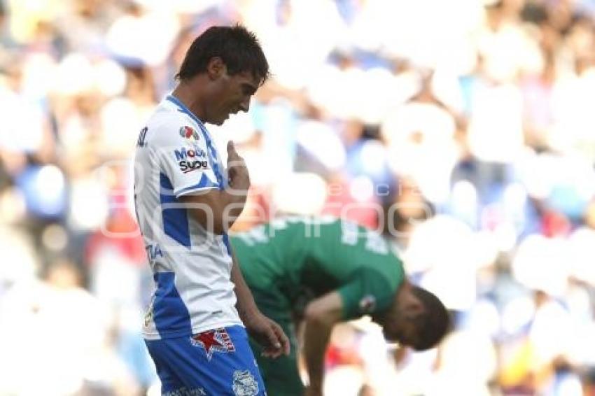 FÚTBOL . PUEBLA FC VS JAGUARES