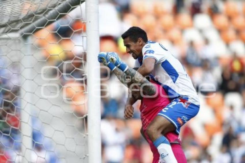 FÚTBOL . PUEBLA FC VS JAGUARES