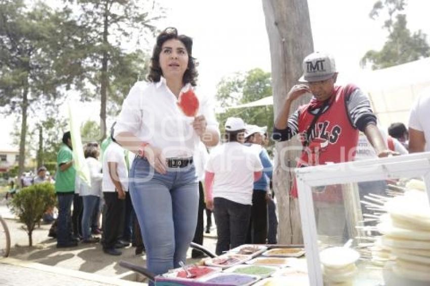 ELECCIONES . BLANCA ALCALÁ . QUECHOLAC