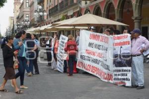 MANIFESTACIÓN UNIÓN DE BURÓCRATAS