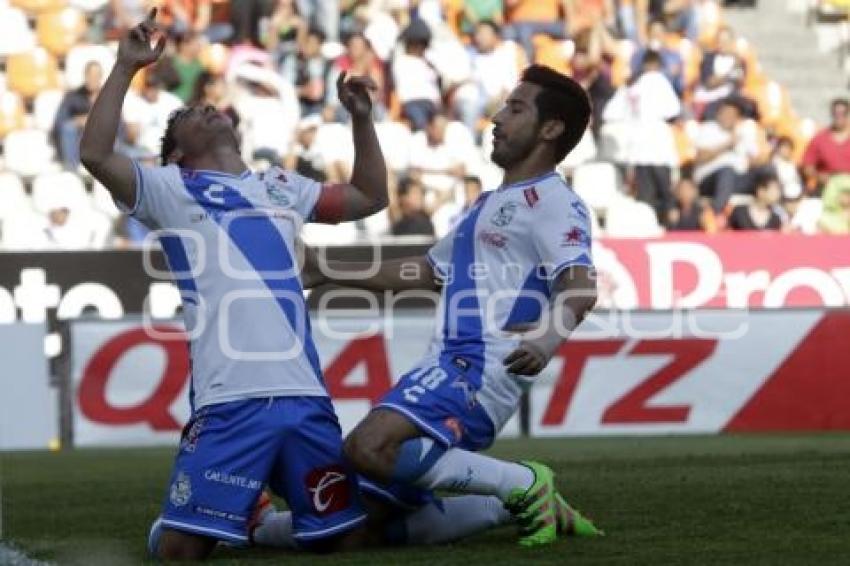 FUTBOL . PUEBLA FC VS JAGUARES