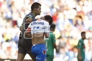 FÚTBOL . PUEBLA FC VS JAGUARES