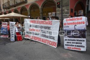 MANIFESTACIÓN UNIÓN DE BURÓCRATAS