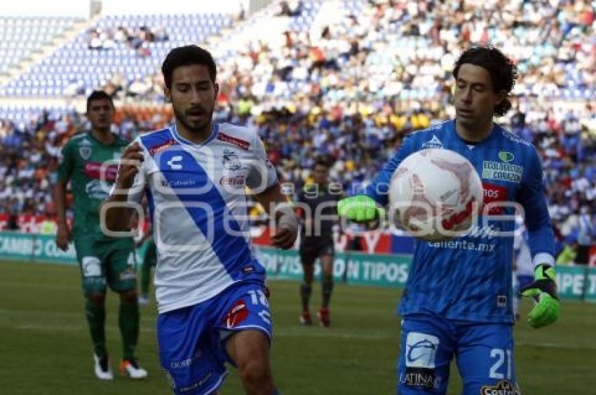 FUTBOL . PUEBLA FC VS JAGUARES