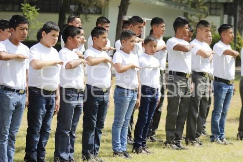 TOMA DE PROTESTA . PENTATLÓN