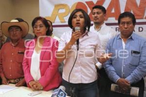 ELECCIONES . ROXANA LUNA