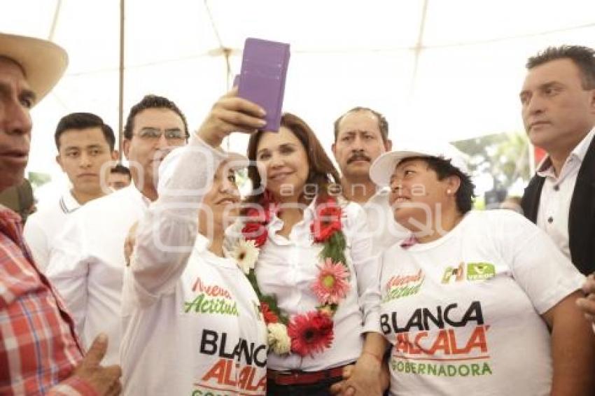 ELECCIONES . BLANCA ALCALÁ . QUECHOLAC