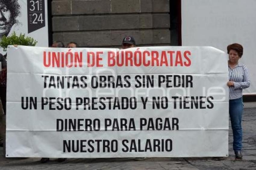 MANIFESTACIÓN UNIÓN DE BURÓCRATAS