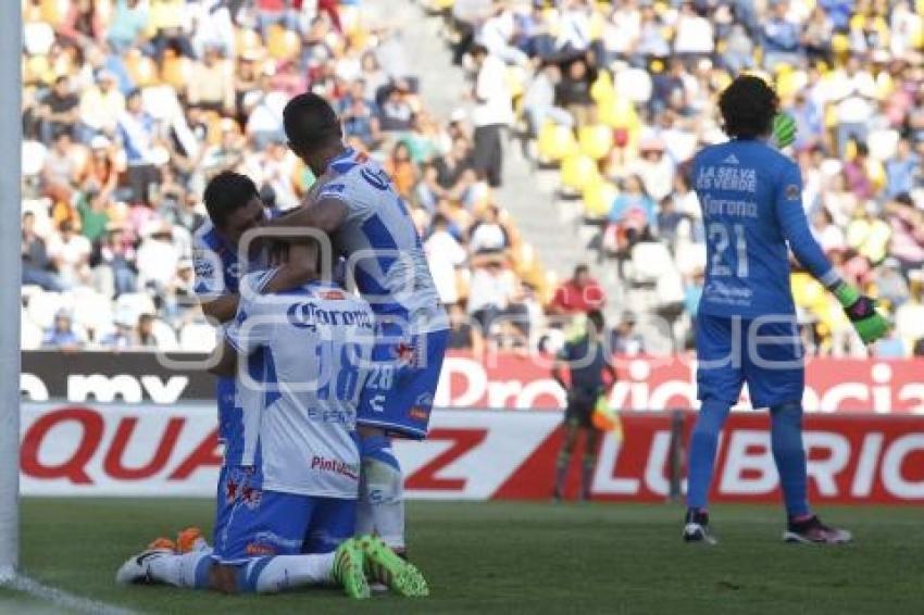 FUTBOL . PUEBLA FC VS JAGUARES