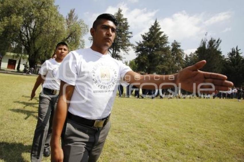 TOMA DE PROTESTA . PENTATLÓN