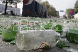 TREN GOLPEA TRACTO CAMION DE REFRESCOS 