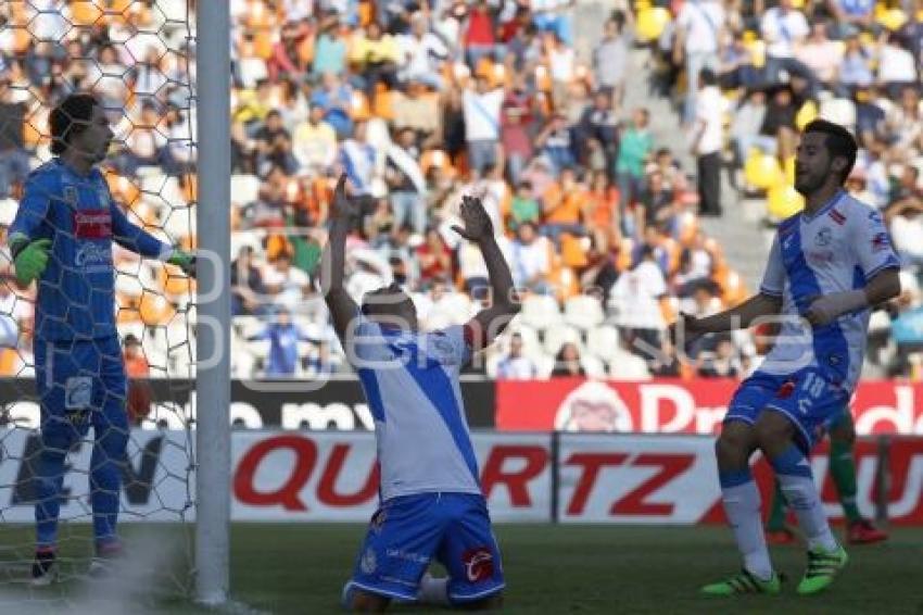 FUTBOL . PUEBLA FC VS JAGUARES