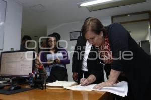 ELECCIONES . ANA TERESA ARANDA . INE