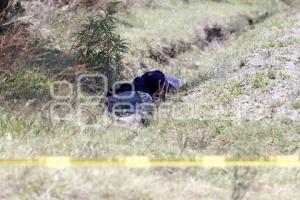 HOMBRE ASESINADO . TETELA