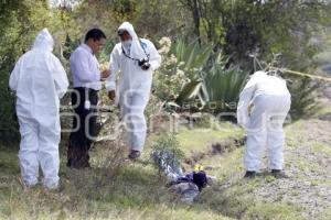 HOMBRE ASESINADO . TETELA