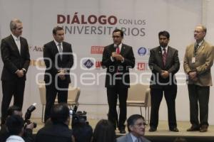 UNIVERSIDAD. DIALOGO CON LOS CANDIDATOS