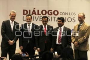 UNIVERSIDAD. DIALOGO CON LOS CANDIDATOS