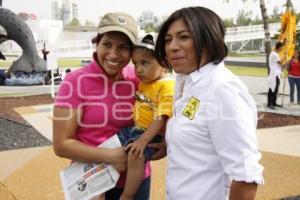 ELECCIONES . ROXANA LUNA . PARQUE DE LA NIÑEZ