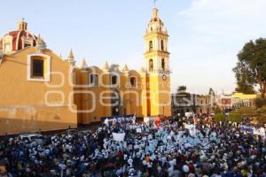 ELECCIONES . ANTONIO GALI EN CHOLULA