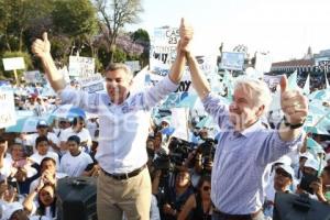 ELECCIONES . ANTONIO GALI EN CHOLULA